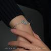 APM Monaco Crystal diamond star mother-of-pearl gift box for girlfriend and best friend 925 silver bracelet for women AB3582XNA