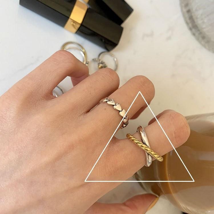 Элегантное винтажное кольцо-крест из стерлингового серебра 925 пробы, регулируемое, открытый дизайн, для женщин J816