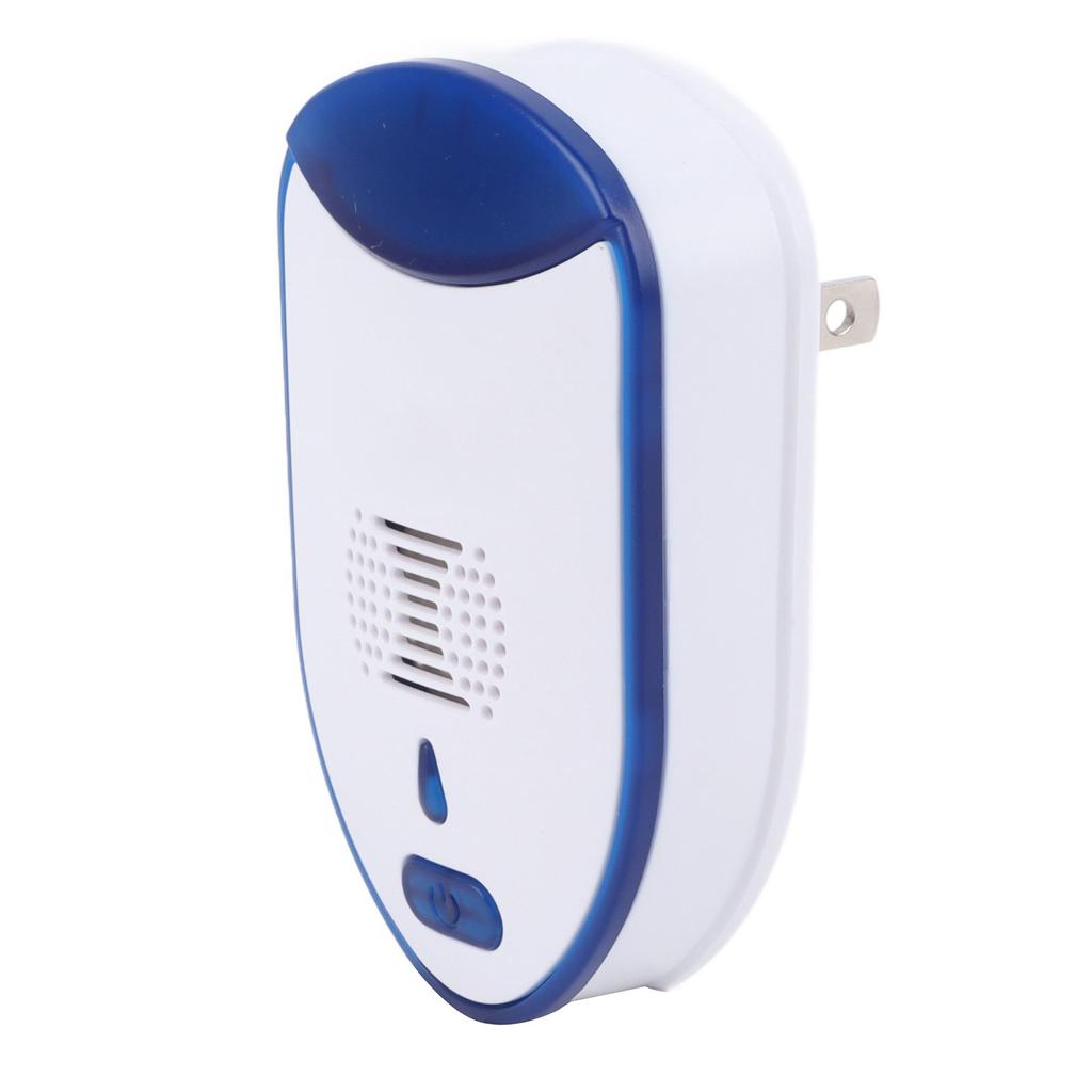 Electronic Mice Repeller Silent Operation Wide Coverage Area Ultrasound Cockroach Repeller for Bedroom Office