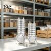 Durable Lid Rack Mason Jar Holder, Storage for Holds 12 Lids & Rings, Regular Organizer Compatible with Wide Mouth Jar, Vertical Canning Kitchen
