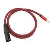 3.5mm Male to XLR Male Cable Unbalanced 3.5mm AUX to XLR Male Microphone Cable for Phone Tablet Laptop Microphone