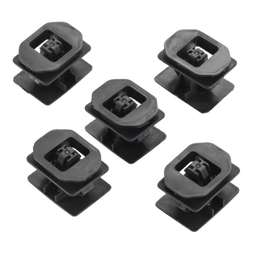 10Pcs Door Panel Moulding Trim Retainer Clips Black Fit For Ford 6G1Z-5410182-A