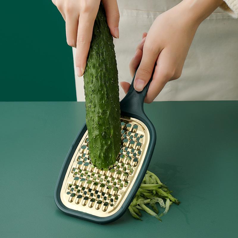 1PCS Stainless Steel Multifunctional Household Potato Shredder Kitchen Garlic Radish Vegetable Slicer Grater Fruit and Vegetable Grater