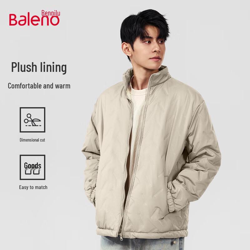 Baleno Men's Winter Padded Stand-Collar Jacket