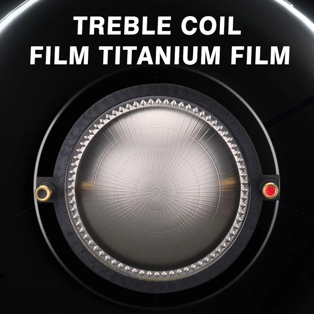 1Pcs Titanium Film Treble Speaker Repair Accessories Copper Wire Treble Coil