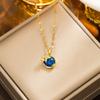 Specially for titanium steel planet starry sky non-fading necklace women's fashion personality versatile high-end sense collarbone chain jewelry