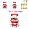 Roblox Themed Birthday Party Supplies Set With Eye-catching Banner Balloons And Cake Toppers