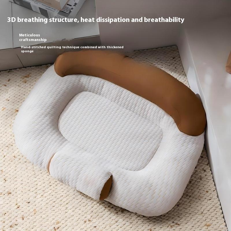 

Summer Cat Bed Cooling Ice Bean Mat Pet Nest Small Dog Bed All-Season Sleeping Pad M50 40 темно-коричневого