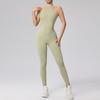 Peach Butt Slim Fit Sport Bodysuit: Backless Running & Yoga Jumpsuit