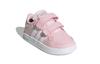 Adidas Neo Breaknet Low top Skateboard Shoes Pink White Infant And Toddler GZ7647