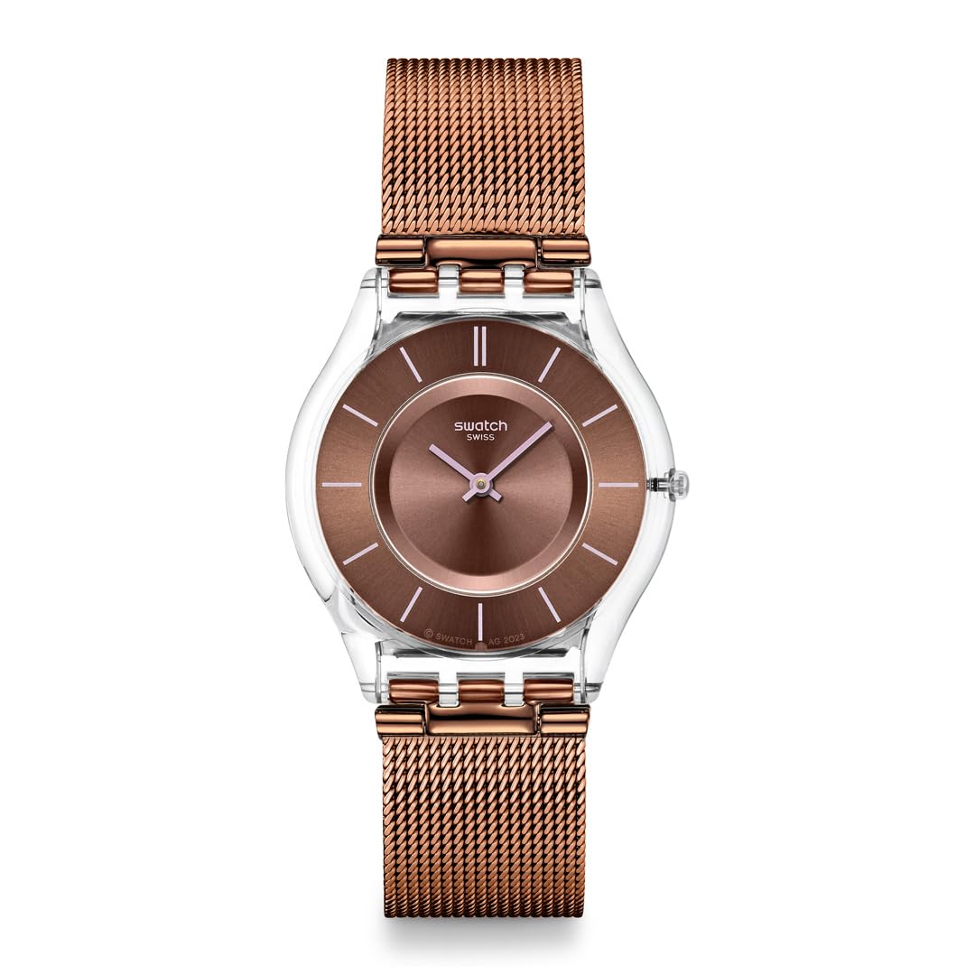 

Swatch MOCHA IN MIND SS08K121M Коричневые женские наручные часы