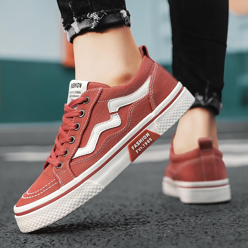 Hot Sale Fashion Mens Canvas Shoes 2025 Lace-up Vulcanized Shoes Man Designer Espadrilles Canvas Casual Flat Shoes Sneakers Men