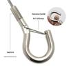 Outdoor Stainless Steel Wire Rope Hanger Kit