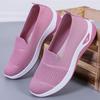 Women's Soft Sole Comfortable Mom Shoes - Shallow Mouth Versatile Casual Old Beijing Cloth