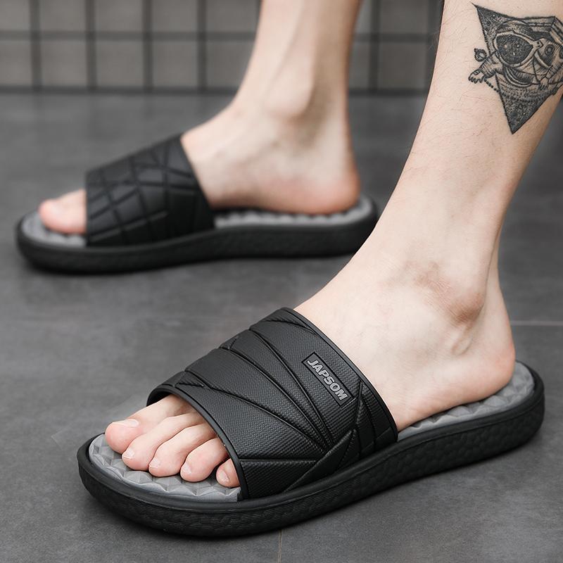 Summer Men Shoes Unisex Summer Hollow Slippers Outdoor Breathable Casual Couple Beach Sandals Flip Flops Shoes Beach Slippers