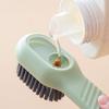 Multifunctional Liquid Shoe Brush Cleaners Soap Dispenser Cleaning Brush