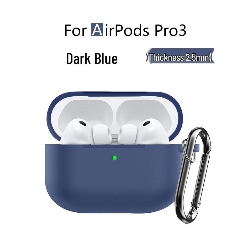 Compatible with Apple AirPods Pro 3 Silicone Protective Case, Bluetooth Earphone Cover