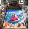 Kirby Crystal Velvet Rug, Soft Anti‑Slip Crystal Velvet Carpet for Living Room Bedroom Home Decor