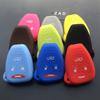 ZAD Silicone Key Cover Case Holder for JEEP Wrangler Cherokee Chrysler Liberty Pacifica Sebring Aspen Magnum Charger Protect Key