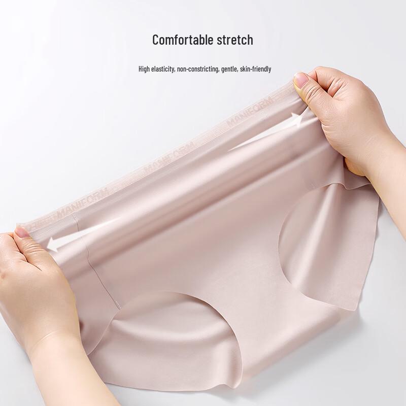 Maniform Women's Seamless Antibacterial Briefs