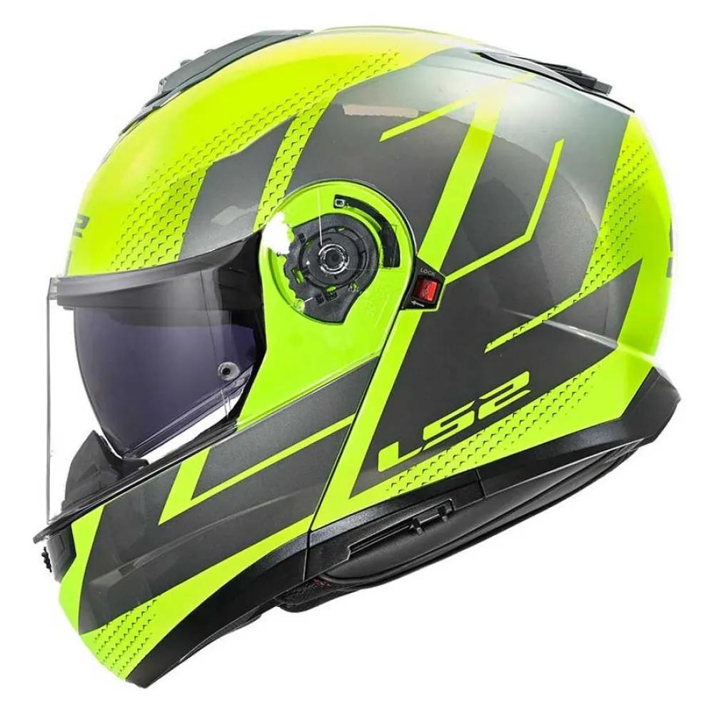 LS2 Модульный Шлем FF908 Strobe II Code