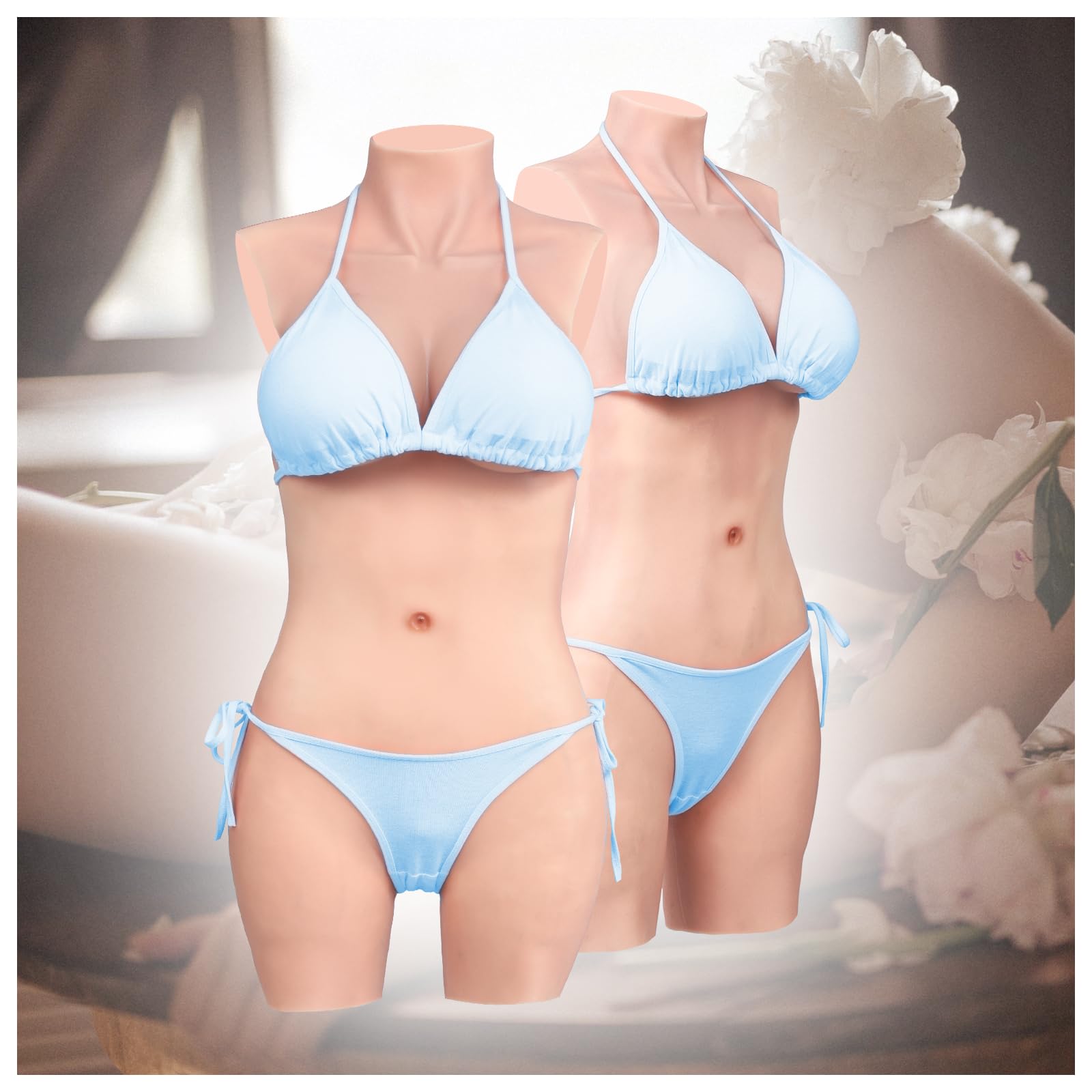 

MYJIFA Силиконовый Легкий D Смена пола Силикон для всего тела Силикон Стать Поддельной Искусственной Реалистичной Текстурой кожи Костюм, Версия, Длина 3/4,