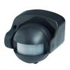 Infrared Motion Detector - VELAMP - IP44 - Black - 12m - 180°