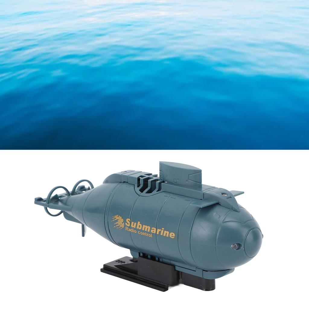 RC Submarine Toy 6 Channel Remote Control Boat Ship Electric Under Water Diving Toy for Swimming Pools Fish