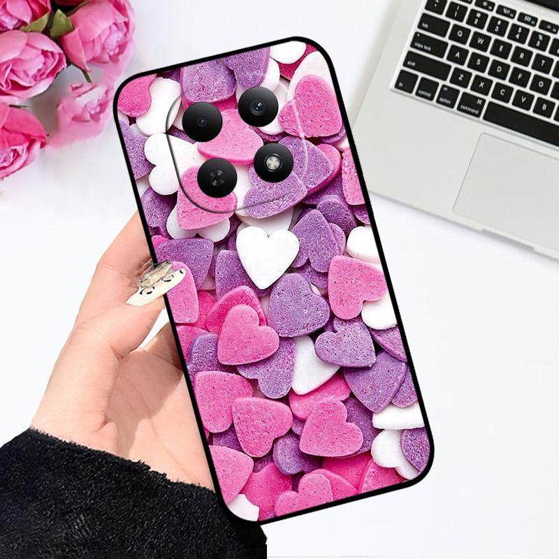 Para Xiaomi Redmi Note 15 4G 5G Funda TPU Silicona Suave Funda de Teléfono Para Redmi Note15 Pro 4G Cubierta Protectora de Cámara Dibujos Animados Capa Funda