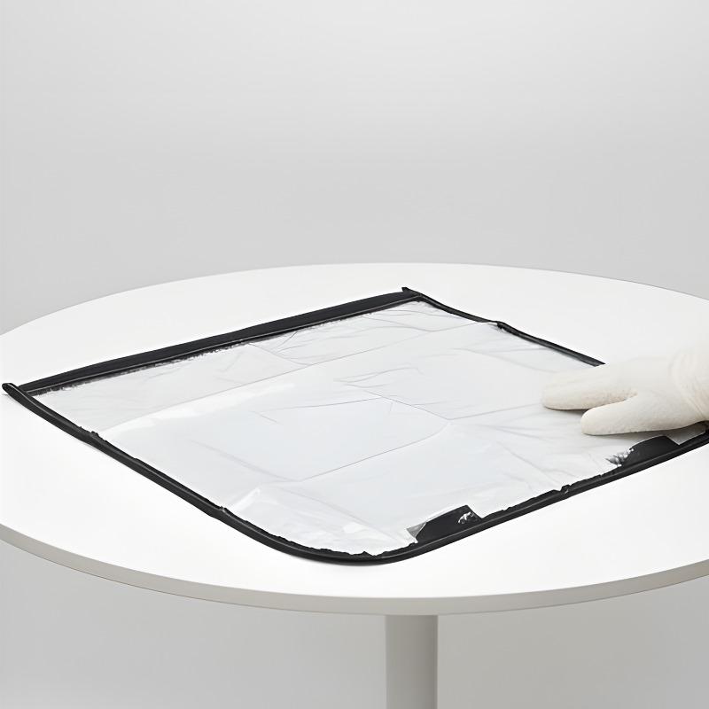 Universal Outdoor Electric Car Protective Cover Waterproof PVC Car Charger Interface Rainproof Cover Magnetic Attraction Sticker