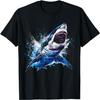 Great White Shark Scuba Diving Fishing Shark Lover T-Shirt