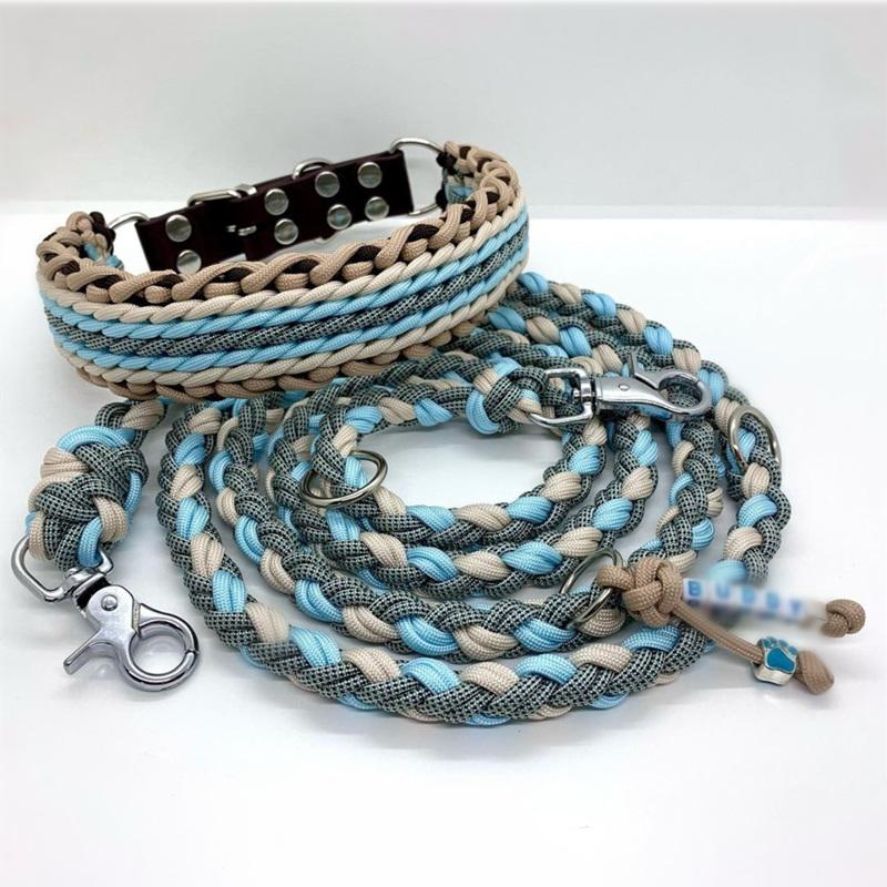 High-End Luxury Pet Paracord Dog Collar