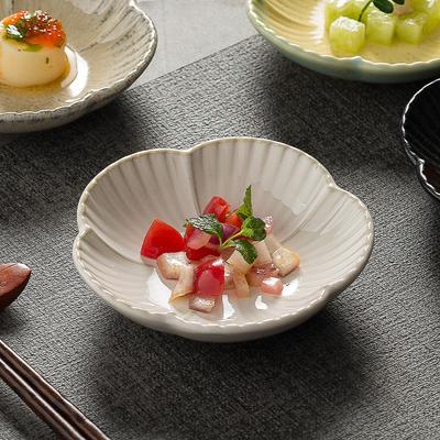 Retro Large Taste Plate New Restaurant Seasoning Plate Household Hot Pot Dipping Plate Sauce Oil Plate Restaurant Cold Dish