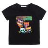2026 NUOVA T-shirt Anime con Stampa SuperKitties 100% Cotone T-shirt Casual per Bambini e Bambine Top Girocollo Divertente T-shirt Manica Corta Magliette Manga Abbigliamento Estivo