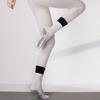 2color Double-layer Fabric Stretch Grip Indoor Exercise Practice Pressure Cotton Custom Logo MidCalf Pilates Yoga Socks