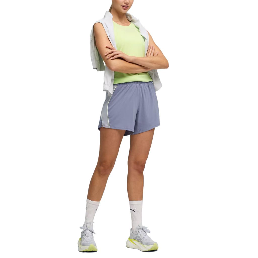 Puma Velocity Solid Color Sleeveless Moisture-Wicking Running Tank Women tops 526574-38
