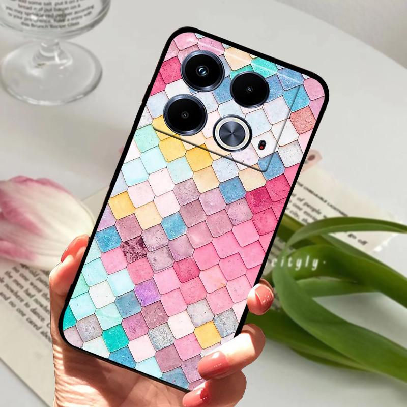 For Infinix Note 40 Case animal Silicone Soft TPU Back Covers For Infinix Note 40 Pro 4G 5G 40 Pro Plus Case Protective Funda