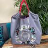 Women's Embroidered Large Capacity Leather Tote - Fashionable, Versatile, Eco-Friendly Handbag