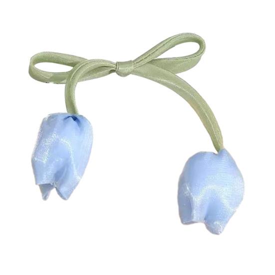 Tulip Strap Hair Tie Accessories Tulip Ribbon Curtain Tieback for DIY Crafts Clothing Hair Bands