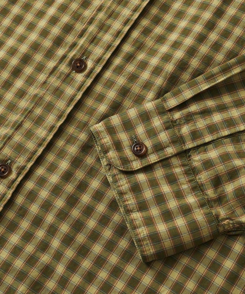 Digeule Le Mare Check Shirt Olive