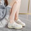 Women's Velcro Summer Mary Jane Shoes Breathable Sports Ugly Moe Casual with Dress Shoes