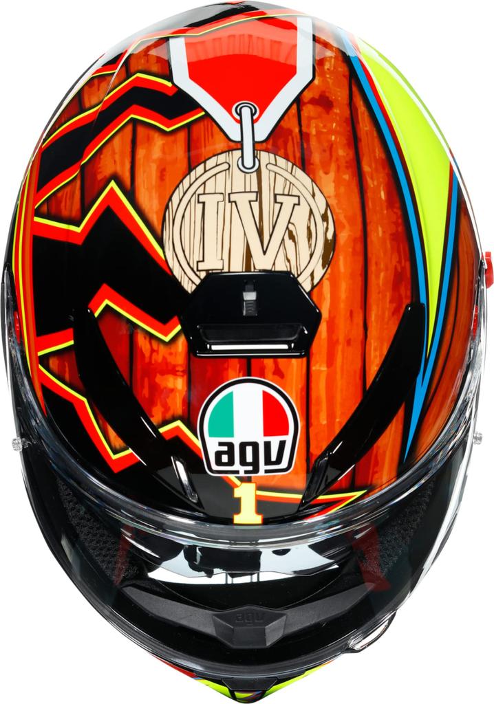 AGV Motorcycle Helmet Full Face SV ROSSI MUGELLO 2004 Mugello M K-3 (Rossi 2004) (57-58cm) 030190MF019-M