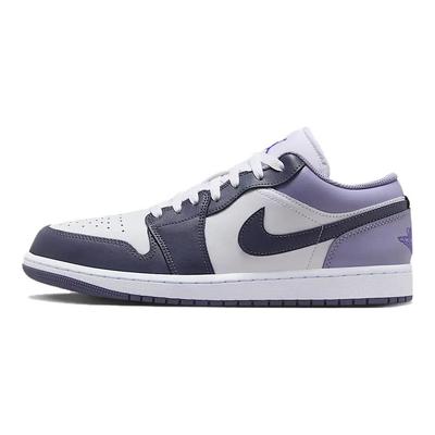 Zapatillas Air 1 Low Blanco Niebla Índigo para Hombre Púrpura 553558-145
