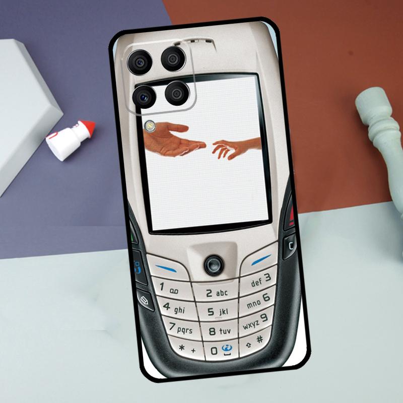 Retro Mobile Phone For Samsung Galaxy M15 M35 M55 M14 M34 M54 M13 M23 M33 M53 M31 M51 M20 M22 M52 M16 M06 Case