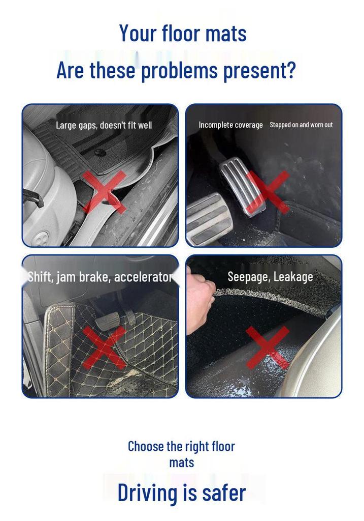 TPE Foot Mats for Changan CS75 Plus, CS35, CS55, Ruicheng Yidong, UNIT, UNIV, UNIZ, UNIK
