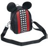 Backpack - Loungefly - Mickey & Minnie Mouse - Imitation Leather - Black/Red - Adult