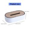 Handwoven Bamboos Materials Tissue Box Convenient for Enhances Room Decoration and Practical Everyday Casual Use