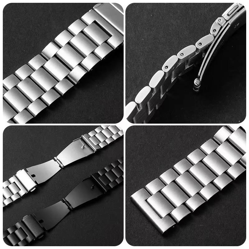 Stainless Steel Strap For Amazfit Active 2 / Balance watchBand Metal Bracelet Replacement Band