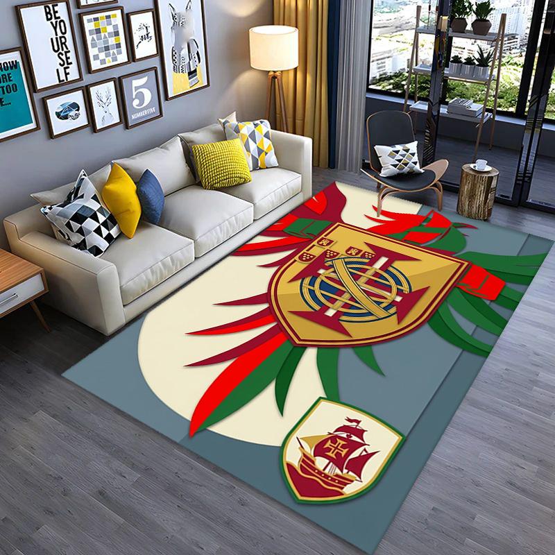 Heritage Royal Emblem carpet printing Living room and bedroom mats Doormat Office chair cushion Bathroom mat