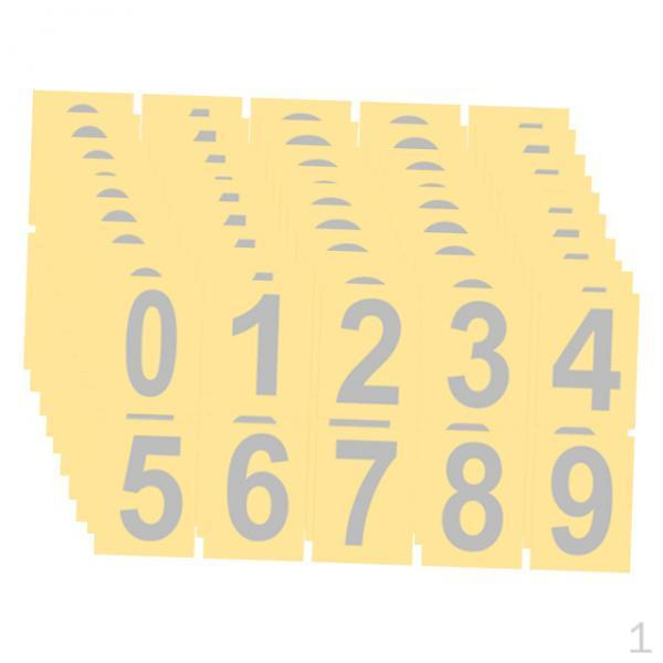 Mailbox Numbers for Outside Decals Decorative Versatile Unique Decoration Address